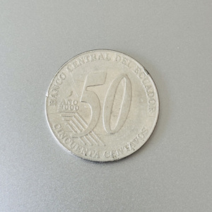 Ecuador - 50 Cents Currency Souvenir