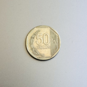 Peru - 50 Centimos Currency Souvenir
