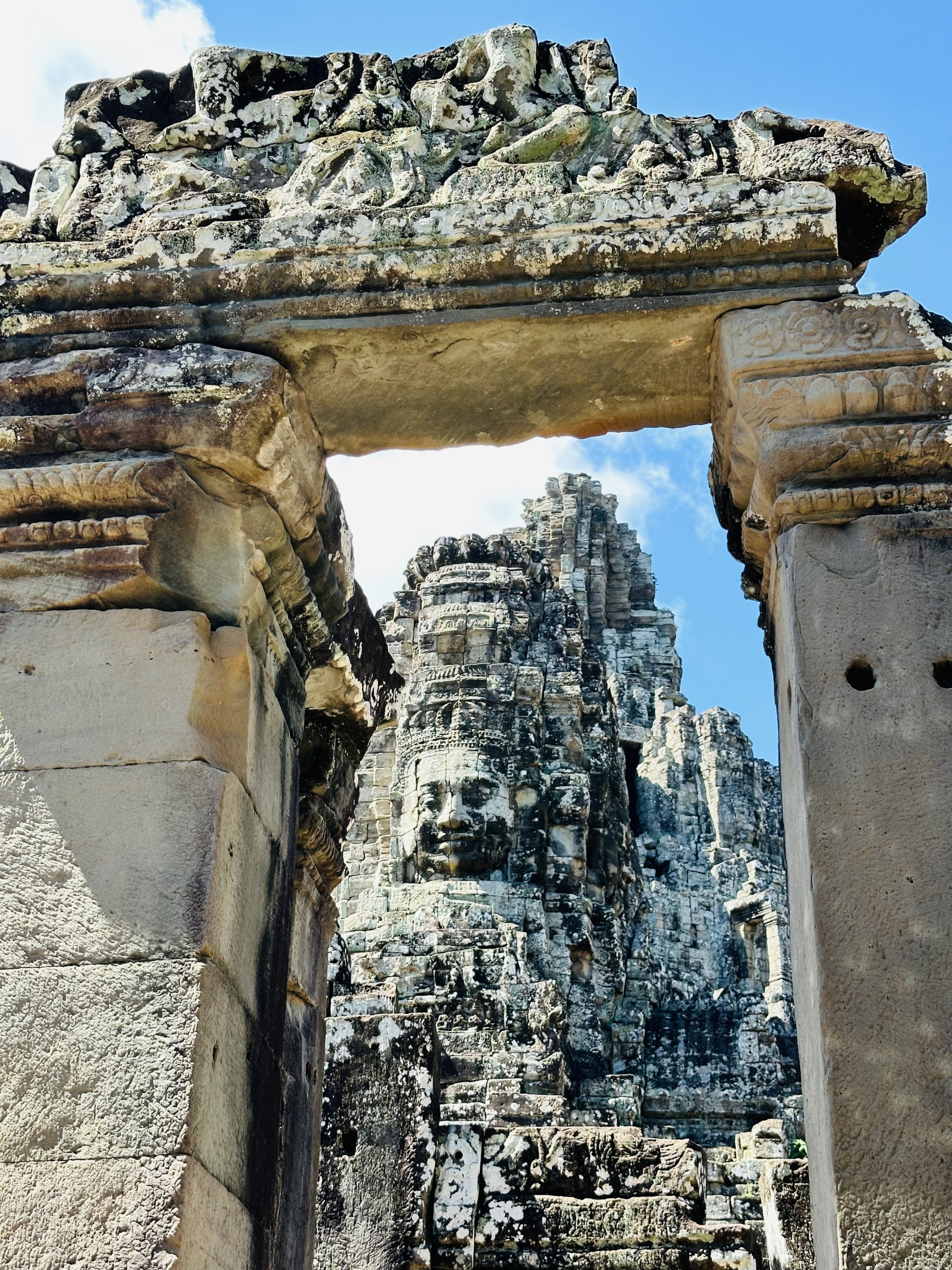 Bayon Temple Smiling Faces