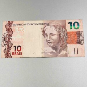 Brazil - 10 Real Currency Souvenir