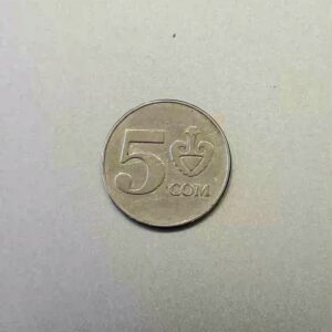 Kyrgyzstan - 5 Som Currency Souvenir
