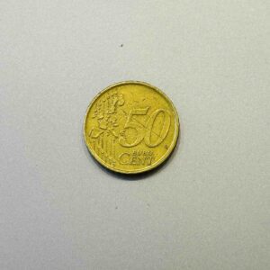 Euro - 50 Cents Currency Souvenir