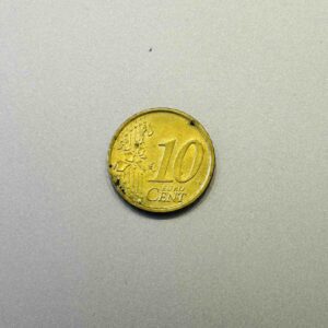 Euro - 10 Cents Currency Souvenir