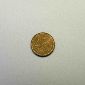 Euro - 2 Cents Currency Souvenir