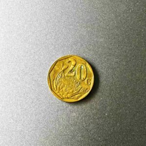 South Africa - 20 Cents Currency Souvenir